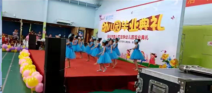 龍珠幼兒園畢業(yè)典禮舞臺音響